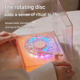 Retro Vinyl Bluetooth Speaker with Water Ripple Light Projection & 360 Surround Sound V888-ELOSUNG35199