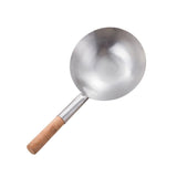 Serving Spoon Stainless Steel with Wooden Handle, Kitchen Scoop V1192-AZ-W-32621