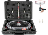 Adjustable Hole Saw Cutter Kit, 1-5/8" to 8" , Two Replaceable Pilot Drill Bits, Twin V952-FJKKQZDFC1588U5VPV0