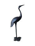 2 Piece Crane Couple Metal Statue Set V231-CAD-01