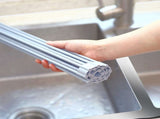 Foldable Stainless Steel Dish Rack, Silver V1237-ZY-506-0406