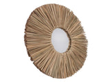 Woven Wall Mirror Decorative Hanging Round Seagrass Wall Mirror for Bedroom Living Room Home V1294-YM0703-3115230038812