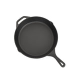 Non-stick Frying Pan Cast Iron Steak Skillet Round BBQ Grill Cookware 30cm V63-841641