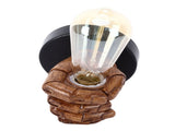 Wall Mounted Lamp Fist Shape Vintage Industrial Style Wall Sconce With Base Mount Connector for V1294-YM0715-3119210287412