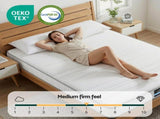 Giselle Queen Mattress 20cm with Reinforced Edge Support Egg-Crate Foam MATTRESS-D-PLAIN-20-Q