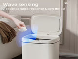 Intelligent sensor trash can, silent and gradual descent - odor-proof, multiple capacity options V1105-YALJT-002