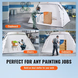 VEVOR Spray Paint Shelter Spray Paint Tent 10x7x6ft Portable Paint Booth DIY V952-BXSP1208472IN2YDOV0