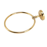Towel Golden Wall Mounted Glossy Hand Feel Decorative Copper Stainless Steel Bathroom Towel V1294-YM0521-3112220085111
