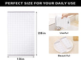 Homaxy Kitchen Towels, 16 x 28 Inches and 13 x 28 Inches, Set of 10 Bulk Cotton Kitchen Towels Set, V1258-DP02-F-188