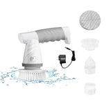 Electric Spin Scrubber, Bathroom Shower Electric Scrubber for Cleaning Tub/Tile/Floor/Sink/Window, V1192-AZ-W-0477