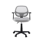 Artiss Mesh Office Chair Computer Gaming Desk Chairs Work Study Mid Back Grey OCHAIR-H-FZ14-GY