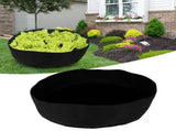 Raised Garden Bed Felt Planting Round Garden Grow Bag for Herb Flower Vegetable PlantsBlack V1294-YM0901-3111200224911