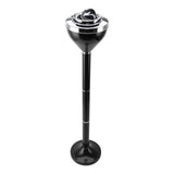 Standing Ashtray Iron Creative Self Cleaning Detachable Floor Standing Ash Tray with Lid for V1294-YM0901-3117240135613