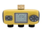 Sprinkler Timer 3/4-1/2in Faucets Programmable Hose Timer 3 Outlets Digital Display Watering V1294-YM0901-3111250084011