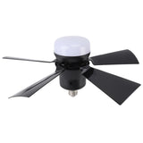 Ceiling Fan Light Dimmable 3 Wind Speed Timer E26 Screw in Ceiling Fan with LED Light for Bedroom V1294-YM0901-3119240075611