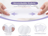 200 Count Disposable Spa Facial Headbands with Convenient Closure,White Stretch Facial Headwraps V1259-DP01-A-2337
