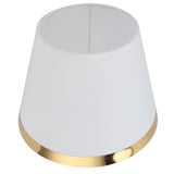 Fabric Lamp Shade European Style Modern Lampshade for E27 Table Lamp Floor Light SuppliesPX129 White V1294-YM0901-3119210143014