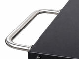 Levede Outdoor Kitchen Cart Mobile Foldable Food Prep BBQ Grill Dining Table ST1016-BK-AU