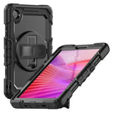 USP Rugged Samsung Galaxy A11/Tab A9 Case Black - Built-in-Kickstand, Hand & Shoulder Strap, V1202-V2-MPA-HDTA11A9