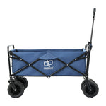 Gardeon Garden Cart Folding 120kg Trolley Camping Wagon Barrow Outdoor Beach GCT-FABRIC-120KG-NA