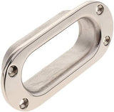 Hawse Pipe Silver Winch Cable Lead Guide Stainless Steel Rectangular Boat Fairlead for Marine Ship V1259-DP01-A-1396