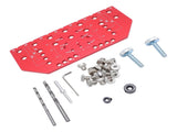 35mm Shelf Pin Jig and Hinge Jig Aluminum Alloy Hinge Drilling Tool for Handle Drawer Wardrobe V1294-YM0901-3114240110611