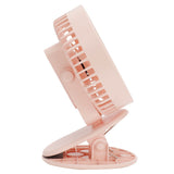 Portable Desk Fan 3 Speed Wind Mini Desktop Fan with Clip for Home Office and BedroomPink V1294-YM0721-3113210022512