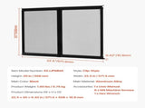 RV Screen Door Protector, 571.5 x 508 mm Door Grille, Easy to Install and Disassemble, Reinforced V767-VVR-KKSFCPMMLCH2X8IVGV0
