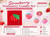 Fruit-Shaped Office Supplies Set-3 packs Shaped Sticky Notes and A5 Plush Notebook with V888-ELOSUNG53654