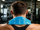 2Pack Neck Cooling Wraps Reusable Hot Cold Ice Pad Neck Cooler for Workout Gym Baseball Running Golf V1107-109-24065-PNK-2PACK