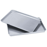 SOGA 14X Aluminium Oven Baking Pan Cooking Tray for Baker Gastronorm 60*40*5cm GASTRONORMPLATE6040X14