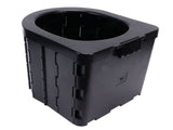 Car Folding Toilet 300 Catties Bearing Capacity Foldable Portable Comfortable Height Porta Potty for V1294-YM0715-3111210432111