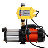 Giantz Garden Water Pump High Pressure 1800W Multi Stage Tank Rain Irrigation Yellow PUMP-ST5-1800W-YEL