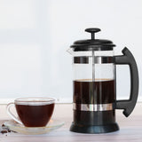 i cafilas 1000ml Stainless Steel French Press Pot Cafetiere Coffee Cup Borosilicate Glass Coffee V1294-YM0901-H23228