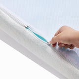 Mattress Topper Memory Foam Detachable & Washable Queen 76.2 mm Thickness V952-JYHMD6080INCMVYELV0