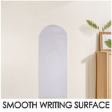 Large Arch Dry Erase Whiteboard Sticker Self-Adhesive Wall Decal for Office and Home Use V1366-AZ2-W-16129