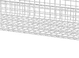 Kitchen Hanging Storage Rack Wall Mounted Storage Basket Punch Free Hanging Wall Organizer Baskets V1294-YM0710-3118230311712