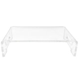 Monitor Stand Acrylic Transparent Durable Multifunctional EyeProtection Desk Stand for School Office V1294-YM0901-3117210109711