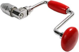 Swing Bit Brace with 4 Jaw Chuck, Hand Drill Manual Hand Crank Drill with A Bit,Carpenters Brace for V1188-WTJ-SJH-1553