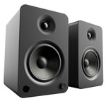 Kanto YU6 200W Powered Bookshelf Speakers with Bluetooth and Phono Preamp - Pair, Matte Black with V398-KO-YU6MB-S6