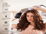1 Piece Automatic Curling Iron Hair Curler Styling Tool Purple V1258-DP02-BOL-591