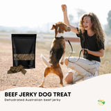 1Kg Dog Treat Beef Jerky - Dehydrated Australian Healthy Puppy Chew V238-SUPDZ-40310335602768