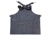 BUFFALO LEATHER APRON Cooking Chef Hairdresser Waterproof Durable Quality - Brown V563-BR-LTHRAPRON