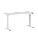 Artiss Electric Standing Desk 140cm Adjustable Height Motorised Home Office Desk White HASD-ET156E-WH