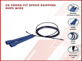 5x CrossFit Speed Skipping Rope Wire Adjustable Jump Ropes for Fitness & Boxing V63-782645