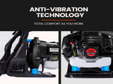 MTM 65CC Petrol Backpack Leaf Blower - Commercial 2 Stroke Garden Yard Tool Back V219-BLWBPKMTMB65S