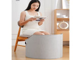 Under Desk Leg Warmer, Personal Electric Panel Space Heater with 360&deg Fully Enclosed Heating, V1366-AZ2-W-16640