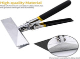 Straight Jaw Hand Seamer, Sheet Metal Bending Tool for Flattening, Folding, HVAC Ductwork, Roofing V1189-LC-AMZ-00106