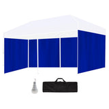 RED TRACK Accessory Pack for 6x3m Navy Blue Gazebo, includes Walls, Wheeled Carry Bag, Rechargeable V219-OTDGPKACCA6BL