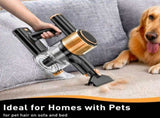 Cordless Vacuum Cleaner, 55Kpa Powerful Suction8-in-1 Powerful Stick Vacuum Cleaner with V1313-AU-A27O-1